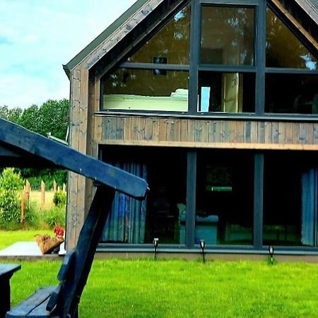 Ferienhaus“ Blaues Wunder“ Am Wasser Mit Grill Nowe Warpno Exterior foto