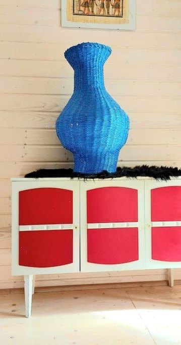 Ferienhaus“ Blaues Wunder“ Am Wasser Mit Grill Nowe Warpno Exterior foto